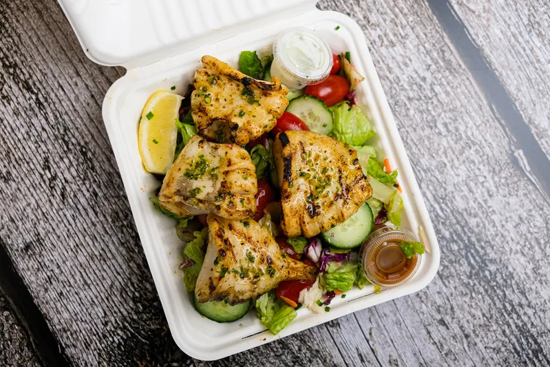 Grilled Calamari Platter